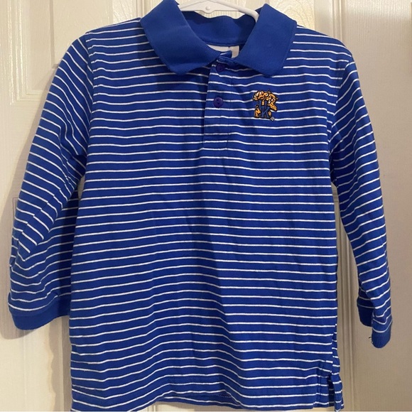 University of Kentucky Wildcats Long Sleeve Polo Shirt - Picture 4 of 8